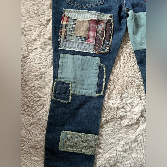 Free People Patchwork Jeans - Picture 7 of 7